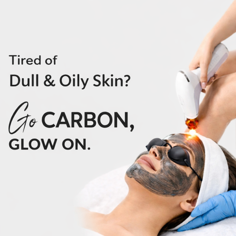 Glow with Cosderma's carbon facial